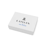 ランバン オン ブルー 二つ折り財布 メンズ 財布 小銭入れあり LANVIN en Bleu ブランド 大人 上品 コンパクト 軽量 二つ折り 二つ折 革財布 小さめ 高級感 レザー 本革 革 おしゃれ プレゼント ゼブダ 529614