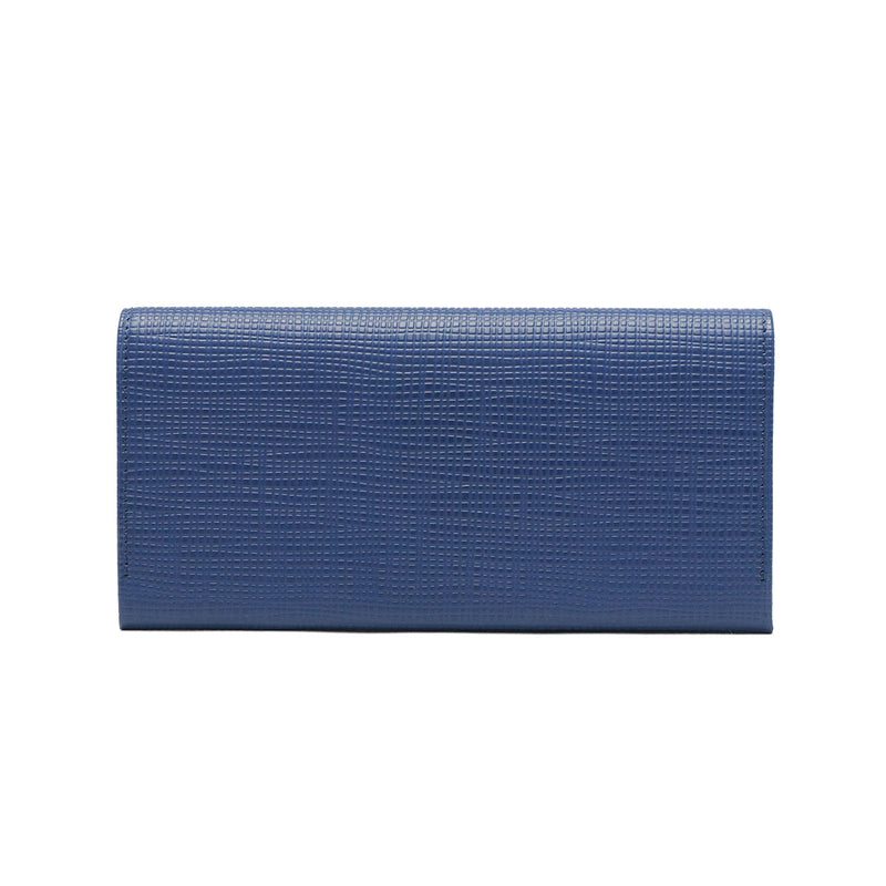 ランバン オン ブルー 長財布 メンズ ブランド 薄い LANVIN en Bleu 財布 かぶせ フラップ 小銭入れあり シンプル 本革 牛革 革 レザー ブラック 黒 グレー 白 青 おしゃれ 上品 ビジネス ゼブダ 529616