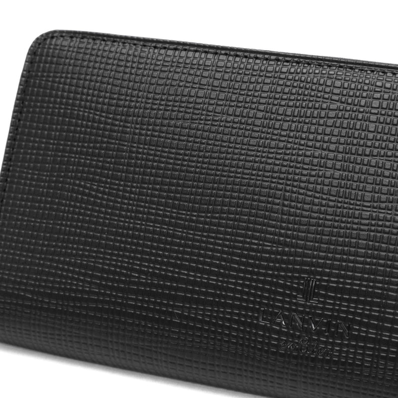 ランバン オン ブルー 長財布 メンズ ブランド LANVIN en Bleu 財布 ラウンドファスナー 小銭入れあり シンプル 本革 牛革 革 レザー 大容量 ブラック 黒 グレー 白 青 おしゃれ 上品 ゼブダ 529617