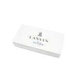 ランバン オン ブルー 長財布 メンズ ブランド LANVIN en Bleu 財布 ラウンドファスナー 小銭入れあり シンプル 本革 牛革 革 レザー 大容量 ブラック 黒 グレー 白 青 おしゃれ 上品 ゼブダ 529617