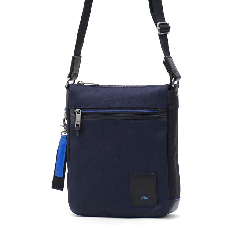 ランバン オン ブルー ショルダーバッグ メンズ レディース ブランド 軽量 LANVIN en Bleu ショルダー バッグ 斜めがけ 小さめ 撥水 大人 ナイロン A5 カジュアル 縦型 おしゃれ リール 530111