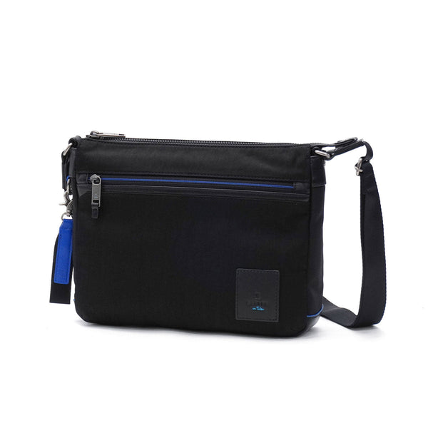 ランバン オン ブルー ショルダーバッグ メンズ レディース ブランド 軽量 LANVIN en Bleu ショルダー バッグ 斜めがけ 小さめ 撥水 大人 ナイロン B5 カジュアル 横型 おしゃれ リール 530112