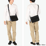 ランバン オン ブルー ショルダーバッグ メンズ レディース ブランド 軽量 LANVIN en Bleu ショルダー バッグ 斜めがけ 小さめ 撥水 大人 ナイロン B5 カジュアル 横型 おしゃれ リール 530112
