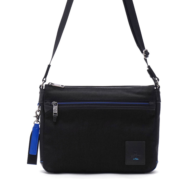ランバン オン ブルー ショルダーバッグ メンズ レディース ブランド 軽量 LANVIN en Bleu ショルダー バッグ 斜めがけ 小さめ 撥水 大人 ナイロン B5 カジュアル 横型 おしゃれ リール 530112
