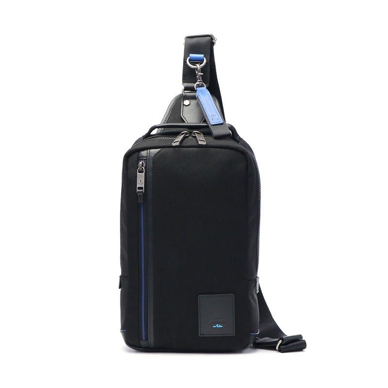 ランバン オン ブルー ボディバッグ メンズ ブランド 縦型 軽量 おしゃれ LANVIN en Bleu ワンショルダーバッグ 斜めがけ ショルダー ナイロン カジュアル きれいめ シンプル 大人 上品 撥水 A5 リール 530911