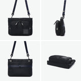 ランバン オン ブルー サコッシュ メンズ レディース 軽量 ミニ ナイロン LANVIN en Bleu バッグ 小さめ ブランド ショルダーバッグ 斜めがけ 大人 ショルダー 防水 A5 ショート 541101