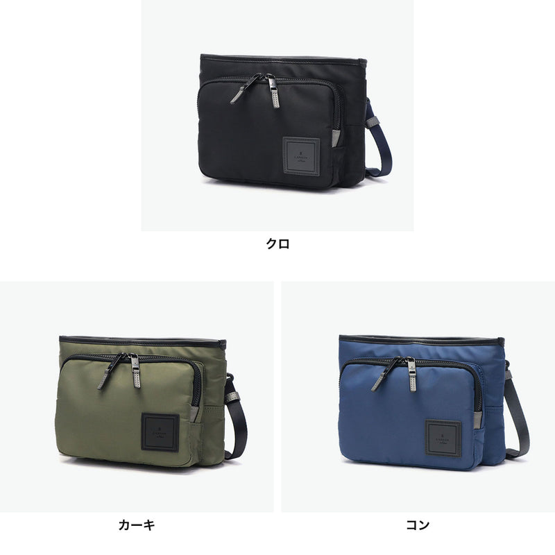 ランバン オン ブルー サコッシュ メンズ レディース 軽量 ミニ ナイロン LANVIN en Bleu バッグ 小さめ ブランド ショルダーバッグ 斜めがけ 大人 ショルダー 防水 A5 ショート 541101