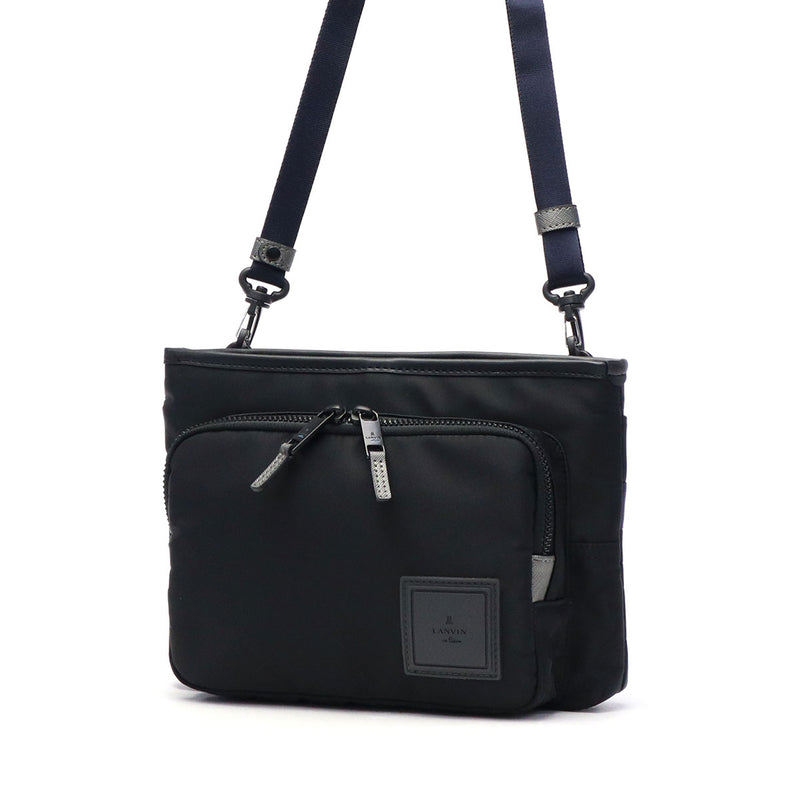 ランバン オン ブルー サコッシュ メンズ レディース 軽量 ミニ ナイロン LANVIN en Bleu バッグ 小さめ ブランド ショルダーバッグ 斜めがけ 大人 ショルダー 防水 A5 ショート 541101
