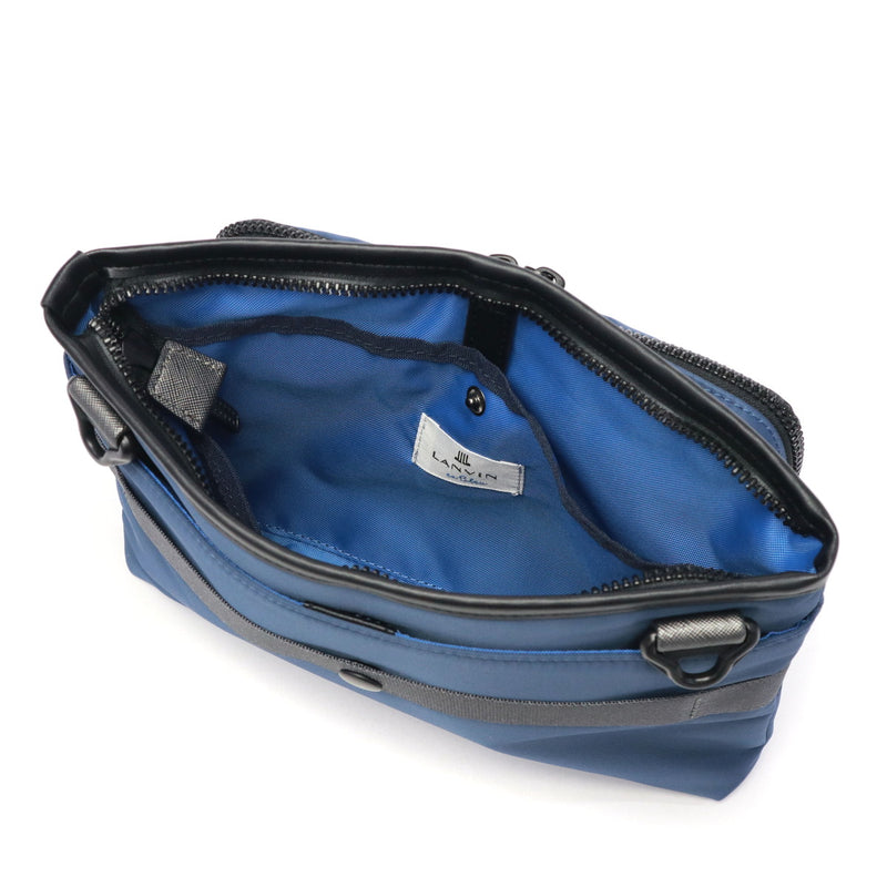 ランバン オン ブルー サコッシュ メンズ レディース 軽量 ミニ ナイロン LANVIN en Bleu バッグ 小さめ ブランド ショルダーバッグ 斜めがけ 大人 ショルダー 防水 A5 ショート 541101