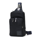 ランバン オン ブルー ボディバッグ メンズ レディース LANVIN en Bleu バッグ ブランド 小さめ 斜めがけ ナイロン 防水 縦型 ショート ワンショルダー 541901