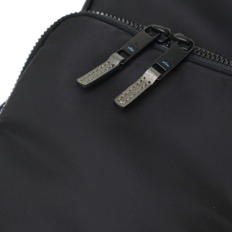 ランバン オン ブルー ボディバッグ メンズ レディース LANVIN en Bleu バッグ ブランド 小さめ 斜めがけ ナイロン 防水 縦型 ショート ワンショルダー 541901