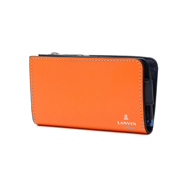 ランバン オン ブルー キーケース メンズ スマートキー 革 本革 レザー ブランド LANVIN en Bleu 小銭入れ 5連 コインケース 小銭入れ付き カード コンパクト シンプル スリム キー 鍵 軽量 パーシャル 555611