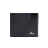Lanvin on Blue Wallet Men's Compact LANVIN en Bleu Two-fold Bifold Brand Genuine Leather Cowhide Leather Small Small Wallet Wallet Simple Logo Adult Elegant Stylish Partial 555613