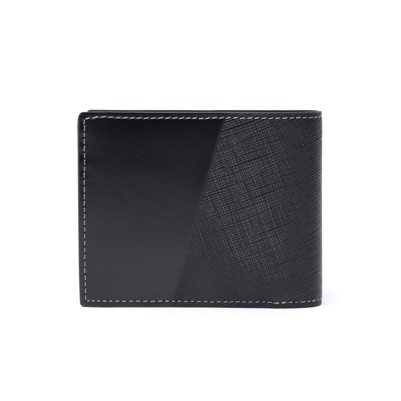 Lanvin on Blue Wallet Men's Compact LANVIN en Bleu Two-fold Bifold Brand Genuine Leather Cowhide Leather Small Small Wallet Wallet Simple Logo Adult Elegant Stylish Partial 555613
