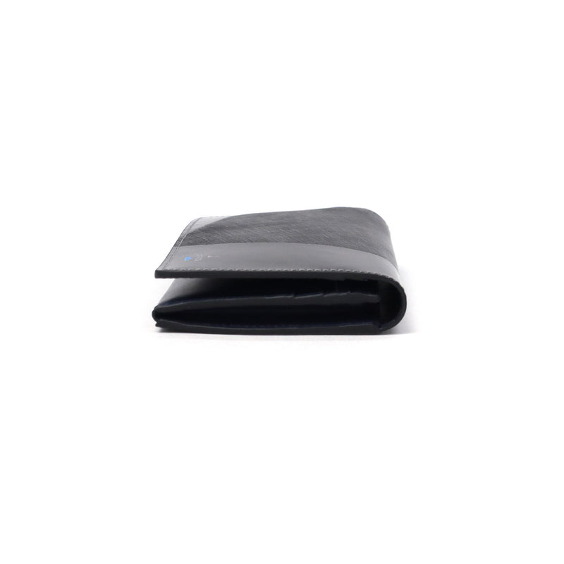 Lanvin di Lanvin Long Long Lanvin en Bleu Kulit Tulen Kulit Tipis Dompet Tipis Kapasiti Besar Penutup Dewasa Dewasa Mudah Elegant Elegant Long Card Card Coin Parse Parse 555615