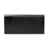 Lanvin di Lanvin Long Long Lanvin en Bleu Kulit Tulen Kulit Tipis Dompet Tipis Kapasiti Besar Penutup Dewasa Dewasa Mudah Elegant Elegant Long Card Card Coin Parse Parse 555615