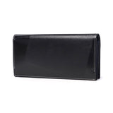 Lanvin di Lanvin Long Long Lanvin en Bleu Kulit Tulen Kulit Tipis Dompet Tipis Kapasiti Besar Penutup Dewasa Dewasa Mudah Elegant Elegant Long Card Card Coin Parse Parse 555615