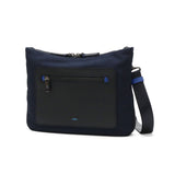 Lanvin在男士藍色肩膀上的Lanvin品牌Lanvin en Bleu crossbody涼爽的成人輕巧的小型皮革皮包polyester尼龍板袋a5驅蚊劑在日本男士lana 557102