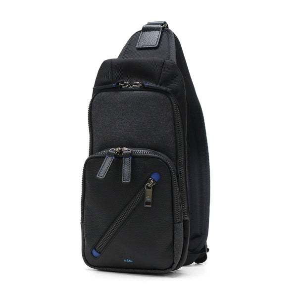 ランバン オン ブルー ボディバッグ メンズ ブランド LANVIN en Bleu 小さめ 斜めがけ ブランド 大人 軽量 本革 革 レザー バッグ ポリエステル ナイロン 斜めがけバッグ 撥水 おしゃれ 日本製 男性 ラナ 557901