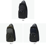 ランバン オン ブルー ボディバッグ メンズ ブランド LANVIN en Bleu 小さめ 斜めがけ ブランド 大人 軽量 本革 革 レザー バッグ ポリエステル ナイロン 斜めがけバッグ 撥水 おしゃれ 日本製 男性 ラナ 557901