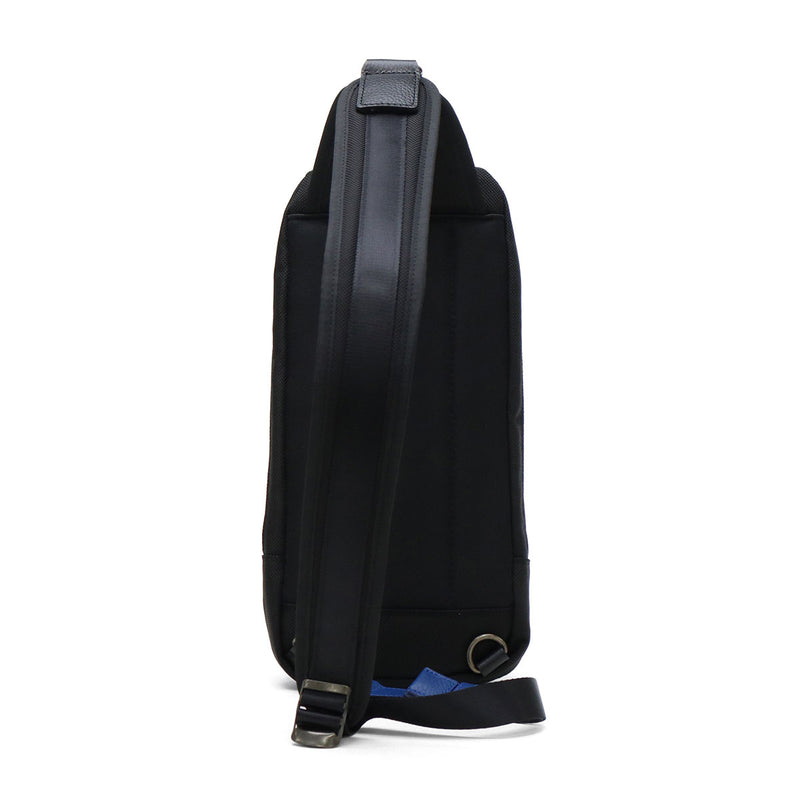 ランバン オン ブルー ボディバッグ メンズ ブランド LANVIN en Bleu 小さめ 斜めがけ ブランド 大人 軽量 本革 革 レザー バッグ ポリエステル ナイロン 斜めがけバッグ 撥水 おしゃれ 日本製 男性 ラナ 557901