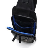 ランバン オン ブルー ボディバッグ メンズ ブランド LANVIN en Bleu 小さめ 斜めがけ ブランド 大人 軽量 本革 革 レザー バッグ ポリエステル ナイロン 斜めがけバッグ 撥水 おしゃれ 日本製 男性 ラナ 557901