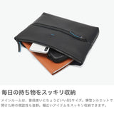 ランバン オン ブルー ショルダーバッグ メンズ 斜めがけバッグ おしゃれ LANVIN en Bleu クラッチバッグ ブランド 小さめ 本革 革 レザー 斜めがけ 大人 軽量 軽い 青 黒 ブラック B5 2WAY フェリチタ 574102