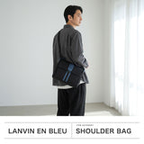 ランバン オン ブルー ショルダーバッグ メンズ レディース 斜めがけバッグ LANVIN en Bleu 斜め掛け おしゃれ 大人 上品 軽量 軽い 撥水 ブランド シンプル カジュアル 日本製 A4 ドロップ 588112