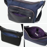 ランバン オン ブルー ショルダーバッグ メンズ ナイロン 斜めがけバッグ LANVIN en Bleu バッグ 斜めがけ 大人 軽量 かっこいい ブランド 革 本革 斜め掛けバッグ ショルダー B5 シンプル おしゃれ ピケ 526112