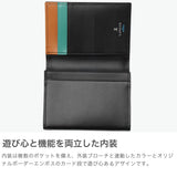 ランバン オン ブルー 名刺入れ メンズ 本革 ブランド LANVIN en Bleu おしゃれ 大人 上品 コンパクト レザー 牛革 高級感 名刺 入れ カードケース シンプル ロゴ 名刺ケース 仕事 ポワール 537602