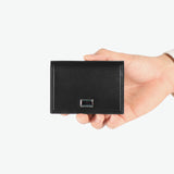 ランバン オン ブルー 名刺入れ メンズ 本革 ブランド LANVIN en Bleu おしゃれ 大人 上品 コンパクト レザー 牛革 高級感 名刺 入れ カードケース シンプル ロゴ 名刺ケース 仕事 ポワール 537602