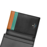 ランバン オン ブルー 名刺入れ メンズ 本革 ブランド LANVIN en Bleu おしゃれ 大人 上品 コンパクト レザー 牛革 高級感 名刺 入れ カードケース シンプル ロゴ 名刺ケース 仕事 ポワール 537602