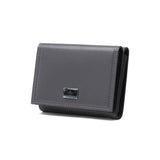 ランバン オン ブルー 財布 三つ折り財布 メンズ LANVIN en Bleu おしゃれ コンパクト 大人 上品 レザー 牛革 本革 ブランド 小銭入れ ミニ財布 高級感 シンプル ロゴ 無地 ポワール 三つ折り 537604