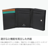 ランバン オン ブルー 財布 三つ折り財布 メンズ LANVIN en Bleu おしゃれ コンパクト 大人 上品 レザー 牛革 本革 ブランド 小銭入れ ミニ財布 高級感 シンプル ロゴ 無地 ポワール 三つ折り 537604