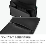 ランバン オン ブルー 財布 三つ折り財布 メンズ LANVIN en Bleu おしゃれ コンパクト 大人 上品 レザー 牛革 本革 ブランド 小銭入れ ミニ財布 高級感 シンプル ロゴ 無地 ポワール 三つ折り 537604