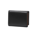 ランバン オン ブルー 財布 三つ折り財布 メンズ LANVIN en Bleu おしゃれ コンパクト 大人 上品 レザー 牛革 本革 ブランド 小銭入れ ミニ財布 高級感 シンプル ロゴ 無地 ポワール 三つ折り 537604