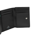 ランバン オン ブルー 財布 三つ折り財布 メンズ LANVIN en Bleu おしゃれ コンパクト 大人 上品 レザー 牛革 本革 ブランド 小銭入れ ミニ財布 高級感 シンプル ロゴ 無地 ポワール 三つ折り 537604