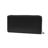 ランバン オン ブルー 財布 長財布 メンズ ブランド LANVIN en Bleu おしゃれ 大人 上品 レザー 牛革 本革 ラウンドファスナー 高級感 シンプル ロゴ 無地 ビジネス ポワール ラウンドファスナー長札 537607