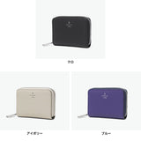 ランバン オン ブルー コインケース メンズ レディース 仕切り 本革 LANVIN en Bleu ブランド 小銭入れ 革 牛革 レザー おしゃれ 軽量 軽い コンパクト 鍵 キーリング ラウンドファスナー モル 538602