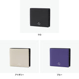 ランバン オン ブルー 二つ折り財布 メンズ レディース 札 ブランド LANVIN en Bleu 本革 大人 使いやすい 小さい 財布 二つ折り 革 牛革 レザー カード 軽量 軽い おしゃれ モル 純札 カード段6 538603