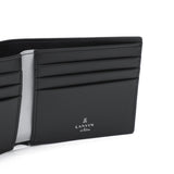 ランバン オン ブルー 二つ折り財布 メンズ レディース 札 ブランド LANVIN en Bleu 本革 大人 使いやすい 小さい 財布 二つ折り 革 牛革 レザー カード 軽量 軽い おしゃれ モル 純札 カード段6 538603