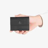 ランバン オン ブルー 三つ折り財布 メンズ レディース ブランド 革 LANVIN en Bleu コンパクト 本革 レザー 牛革 財布 小銭入れ 革財布 カード 小さめ おしゃれ ミニ財布 軽量 軽い モル カード段5 538604