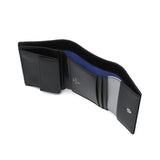 ランバン オン ブルー 三つ折り財布 メンズ レディース ブランド 革 LANVIN en Bleu コンパクト 本革 レザー 牛革 財布 小銭入れ 革財布 カード 小さめ おしゃれ ミニ財布 軽量 軽い モル カード段5 538604