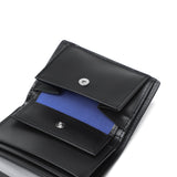 ランバン オン ブルー 三つ折り財布 メンズ レディース ブランド 革 LANVIN en Bleu コンパクト 本革 レザー 牛革 財布 小銭入れ 革財布 カード 小さめ おしゃれ ミニ財布 軽量 軽い モル カード段5 538604