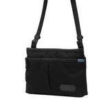 ランバン オン ブルー ショルダーバッグ メンズ 斜めがけバッグ 小さめ LANVIN en Bleu ブランド 大人 上品 ミニショルダー バッグ 横型 斜め掛け 肩掛け ファスナー 軽量 A5 撥水 フレーズ サコッシュ 527101