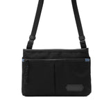 ランバン オン ブルー ショルダーバッグ メンズ 斜めがけバッグ 小さめ LANVIN en Bleu ブランド 大人 上品 ミニショルダー バッグ 横型 斜め掛け 肩掛け ファスナー 軽量 A5 撥水 フレーズ サコッシュ 527101
