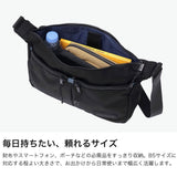 ランバン オン ブルー ショルダーバッグ メンズ 斜めがけバッグ 小さめ LANVIN en Bleu ブランド 大人 上品 ショルダー バッグ 横型 斜め掛け 肩掛け ファスナー 軽量 B5 撥水 フレーズ ショルダー小 527102