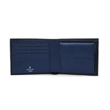 【当店限定モデル】 ランバン オン ブルー 財布 二つ折り財布 メンズ 二つ折り コンパクト LANVIN en Bleu 二つ折 ブランド 本革 革 レザー 牛革 小銭入れあり おしゃれ 大人 別注 限定 ゼット 2つ折り 3128