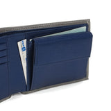 【当店限定モデル】 ランバン オン ブルー 財布 二つ折り財布 メンズ 二つ折り コンパクト LANVIN en Bleu 二つ折 ブランド 本革 革 レザー 牛革 小銭入れあり おしゃれ 大人 別注 限定 ゼット 2つ折り 3128