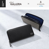 【当店限定モデル】 ランバン オン ブルー 財布 長財布 メンズ LANVIN en Bleu ブランド 本革 革 レザー 牛革 ラウンドファスナー 小銭入れあり おしゃれ 大人 別注 限定 ゼット ラウンド長札 3130